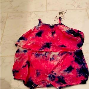 Splendid one piece tie dye